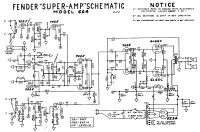Fender Super-6G4 - Schematic 